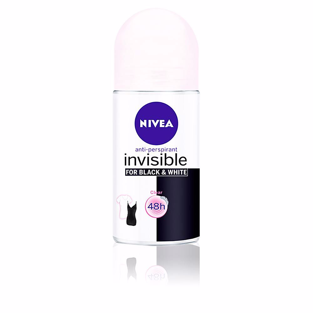 Nivea Black & White Invisible Deodorant Roll-On 50 Ml