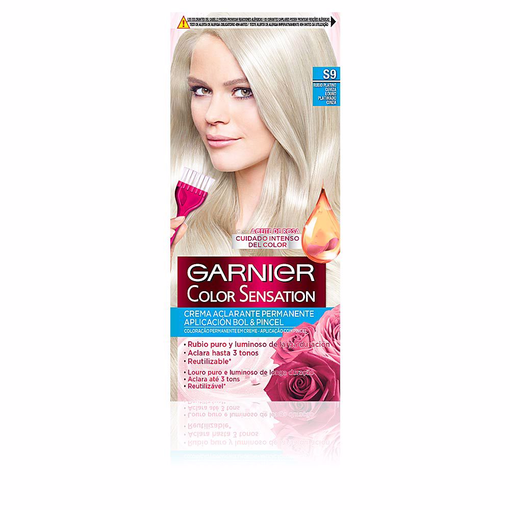 Garnier Color Sensation #S9-Ash Platinum Blonde 120 Gr