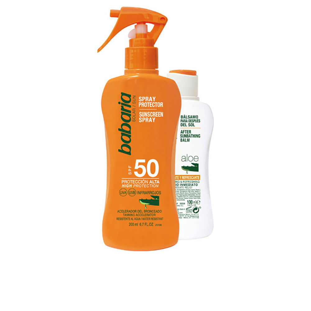 Babaria Solar Aloe Vera Spf50 Leche Set