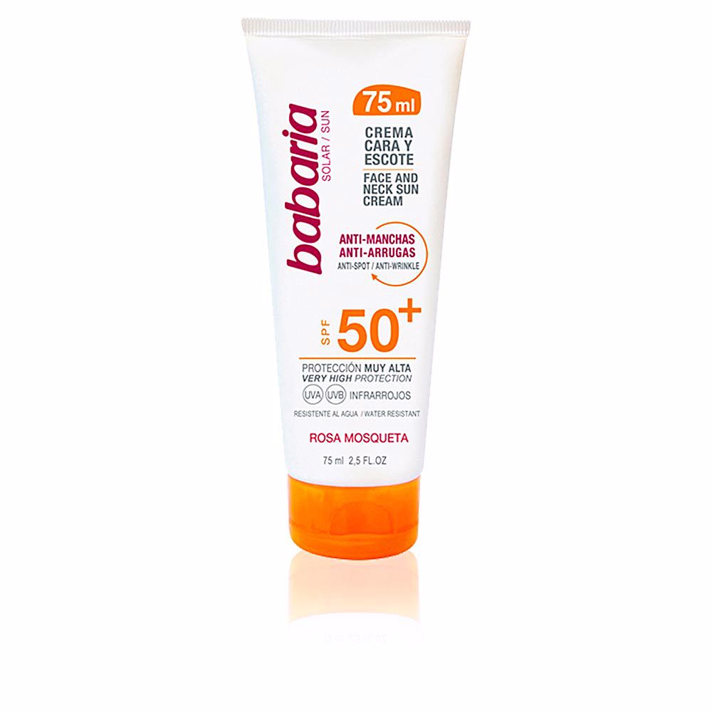 Babaria Solar Face&Amp;Decollete Anti-Stain Fluid Spf50+ 75 Ml