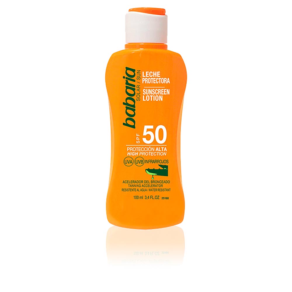 Babaria Leche Protectora Solar Con Aloe Vera Spf50 100ml