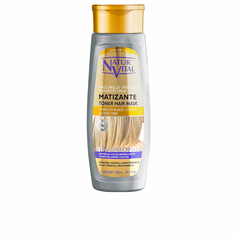 Natur Vital Mascarilla Matizante Silver Blonde 300 Ml