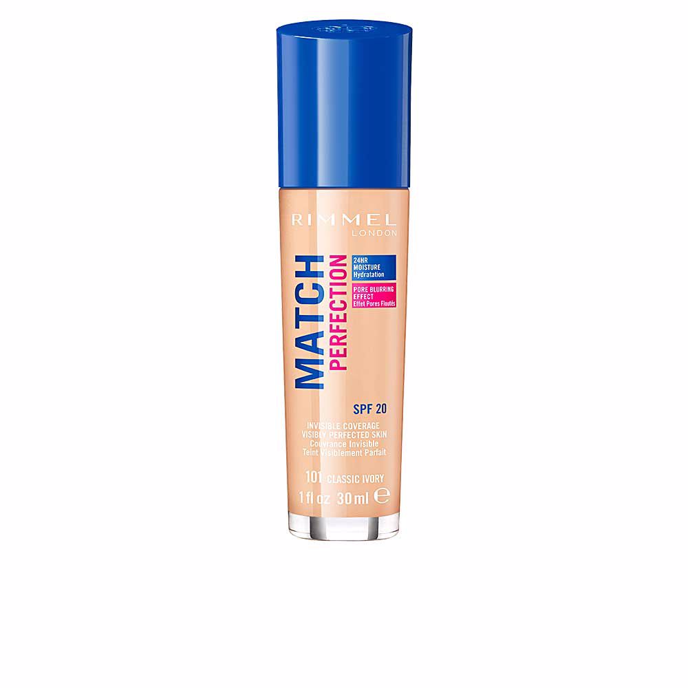 Rimmel London Match Perfection Foundation #101-Classic Ivory