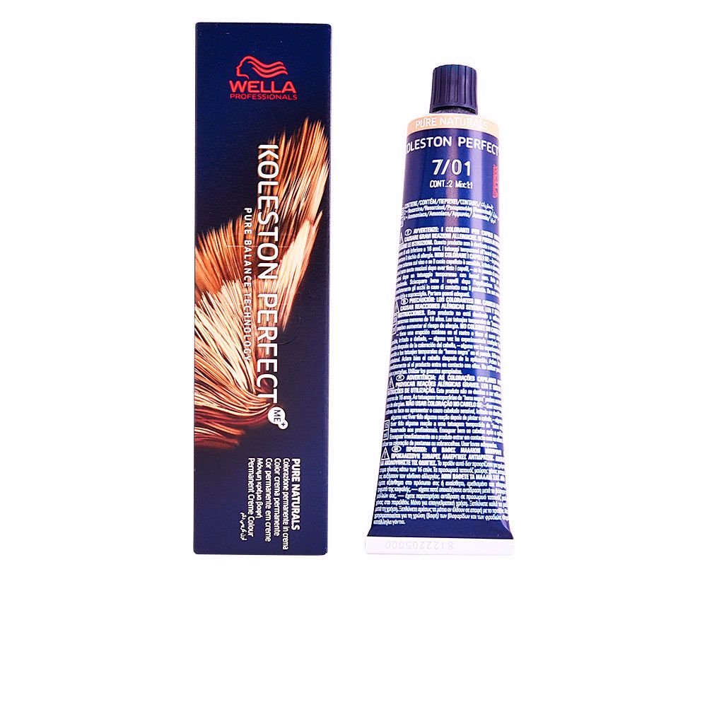 Wella Professionals Koleston Perfect Me+ Pure Naturals 7/01 60 Ml