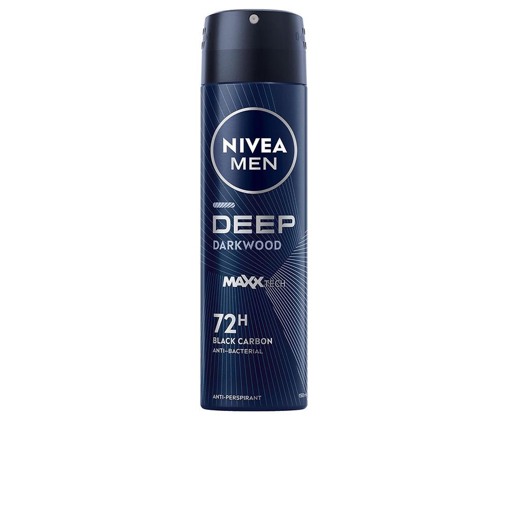 Nivea Men Deep Black Carbon Deo Spray 150 Ml