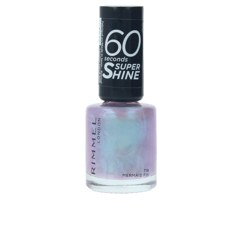 Rimmel London 60 Seconds Super Shine Esmalte De Uñas #719-Mermaid Fin 8 Ml