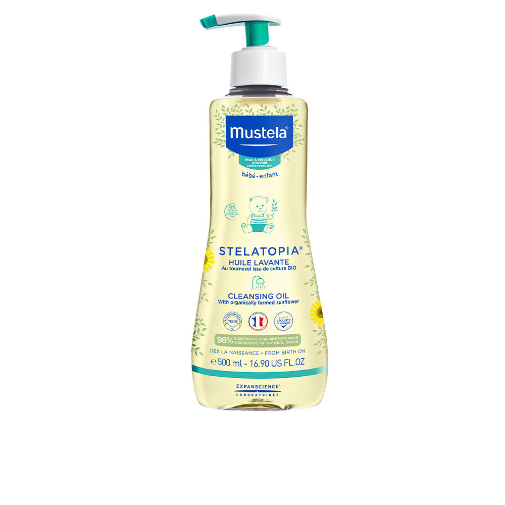 Mustela Stelatopia Aceite De Baño Y Ducha 500 Ml