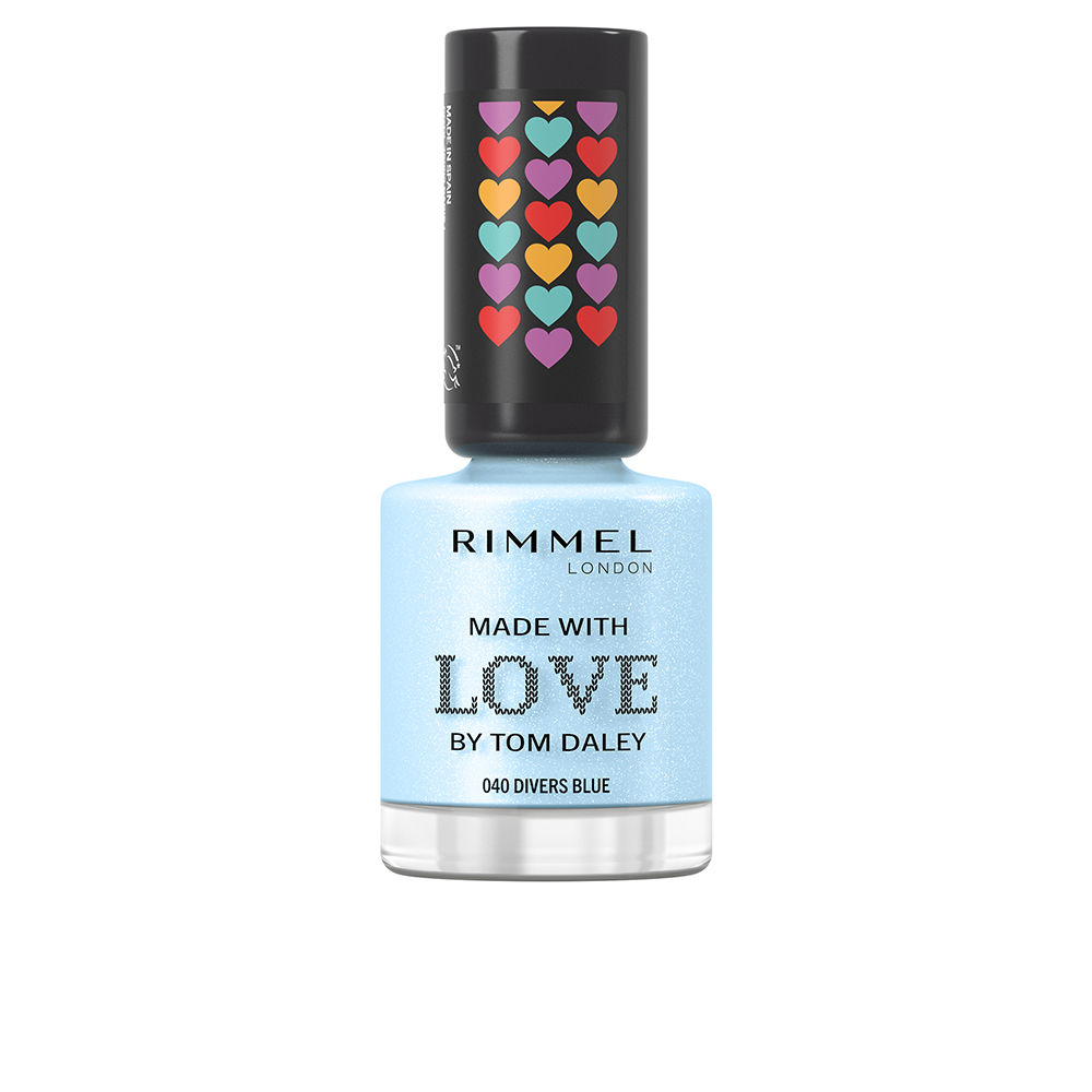 Rimmel London Made With Love By Tom Daley Nail Polish #853-Pillow Talk 8 Ml