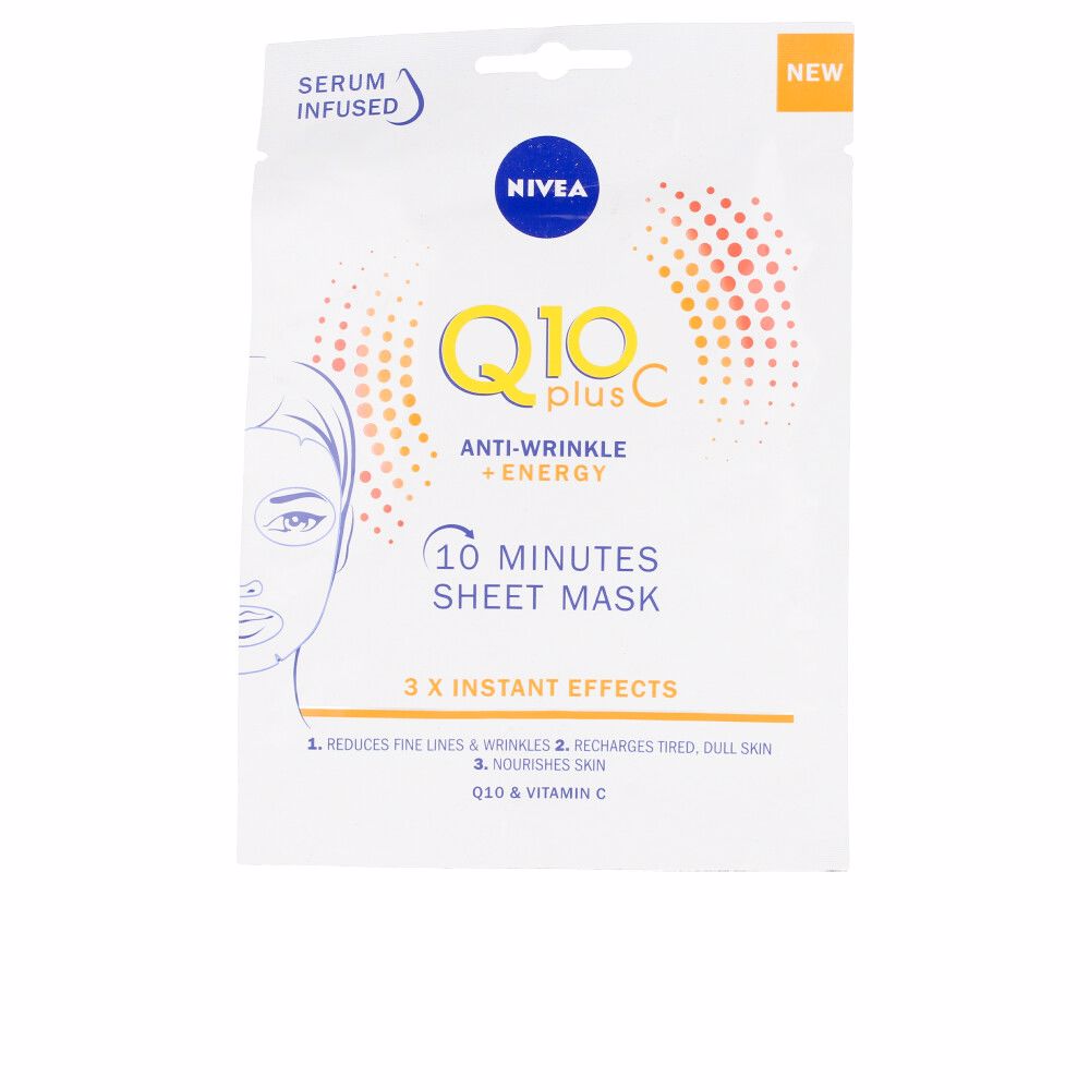 Nivea Q10+ Vitamin C Anti-Wrinkle+Energizing Facial Mask 1 Unit