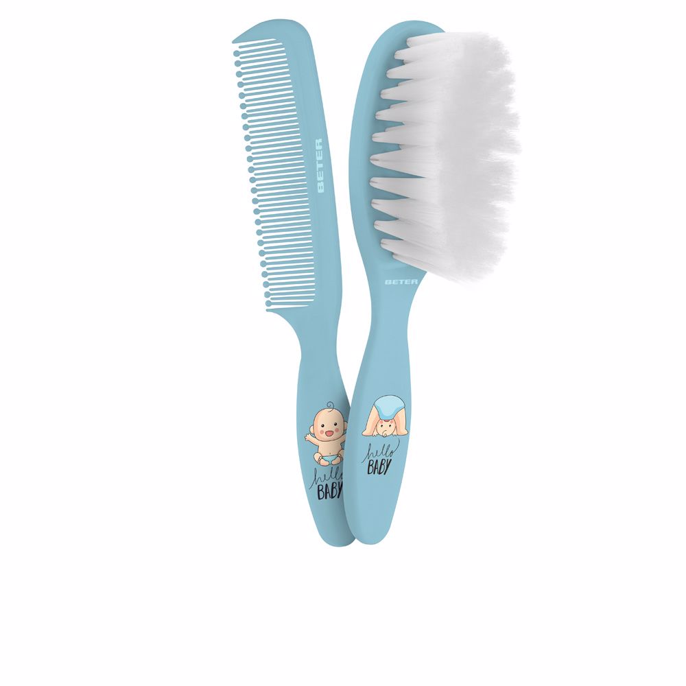 Beter Cepillo&Peine Bebe Pack Azul 2 U