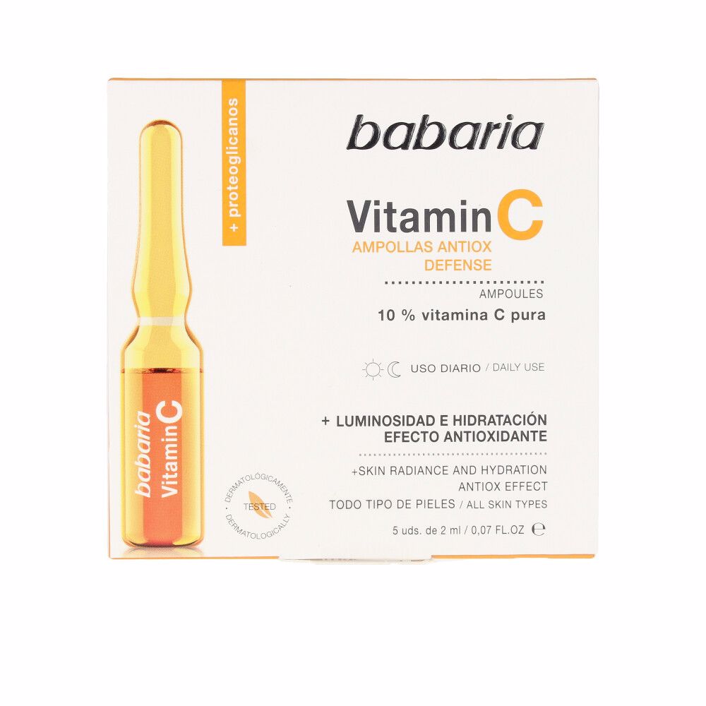Babaria Vitamin C Antiox Defense Ampoules 5 X 2 Ml