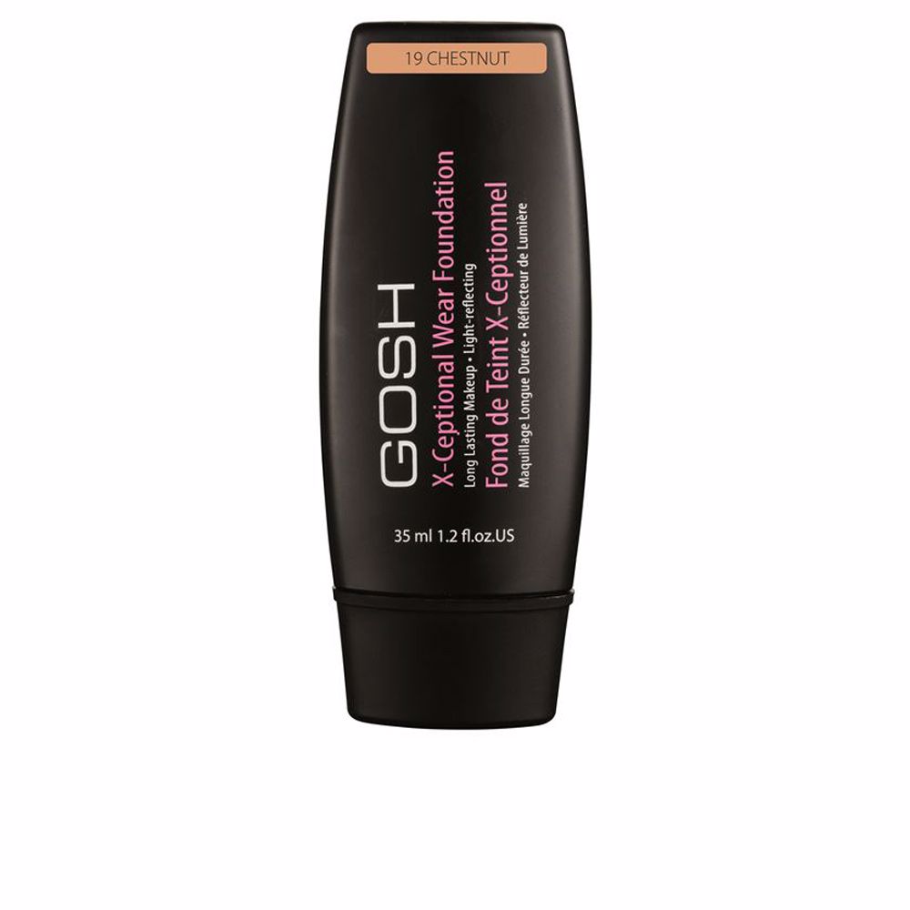 Gosh X-Ceptional Wear Foundation Long Lasting Makeup #19-Chestnut 35 Ml