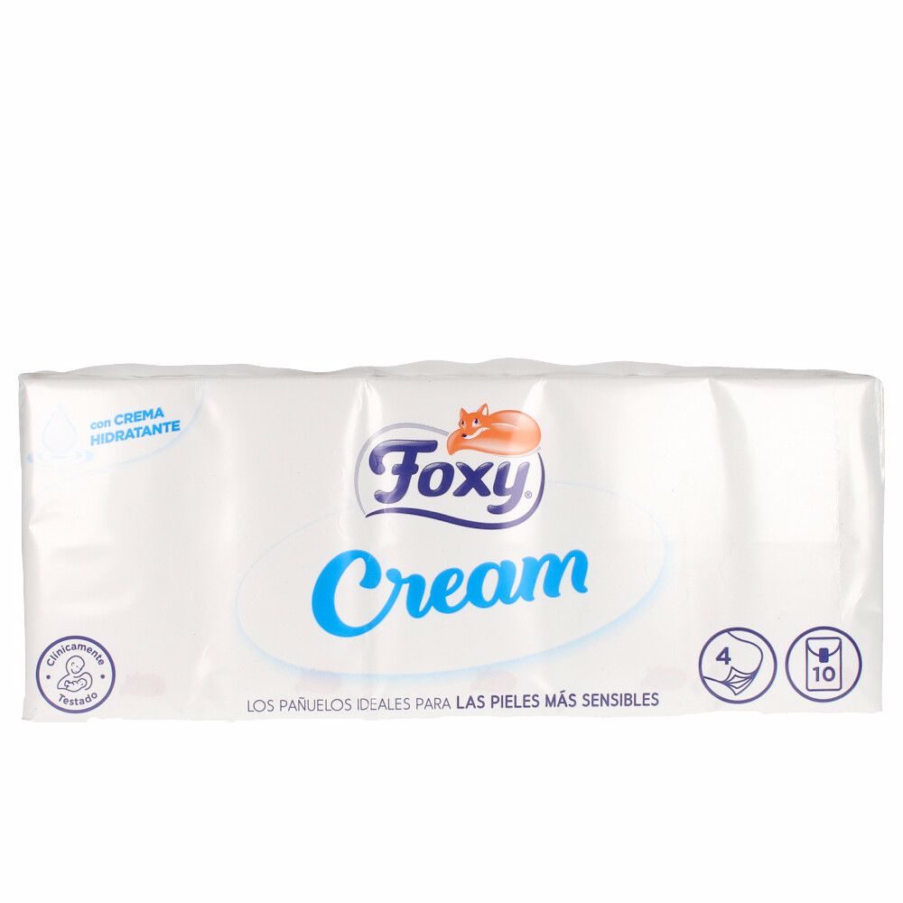Foxy Cream Pañuelos Pieles Sensibles 10 X 9 U