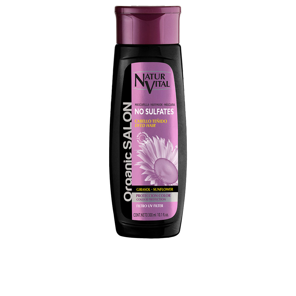 Natur Vital Organic Salon Sulfate-Free Mask Color Protection 300 Ml