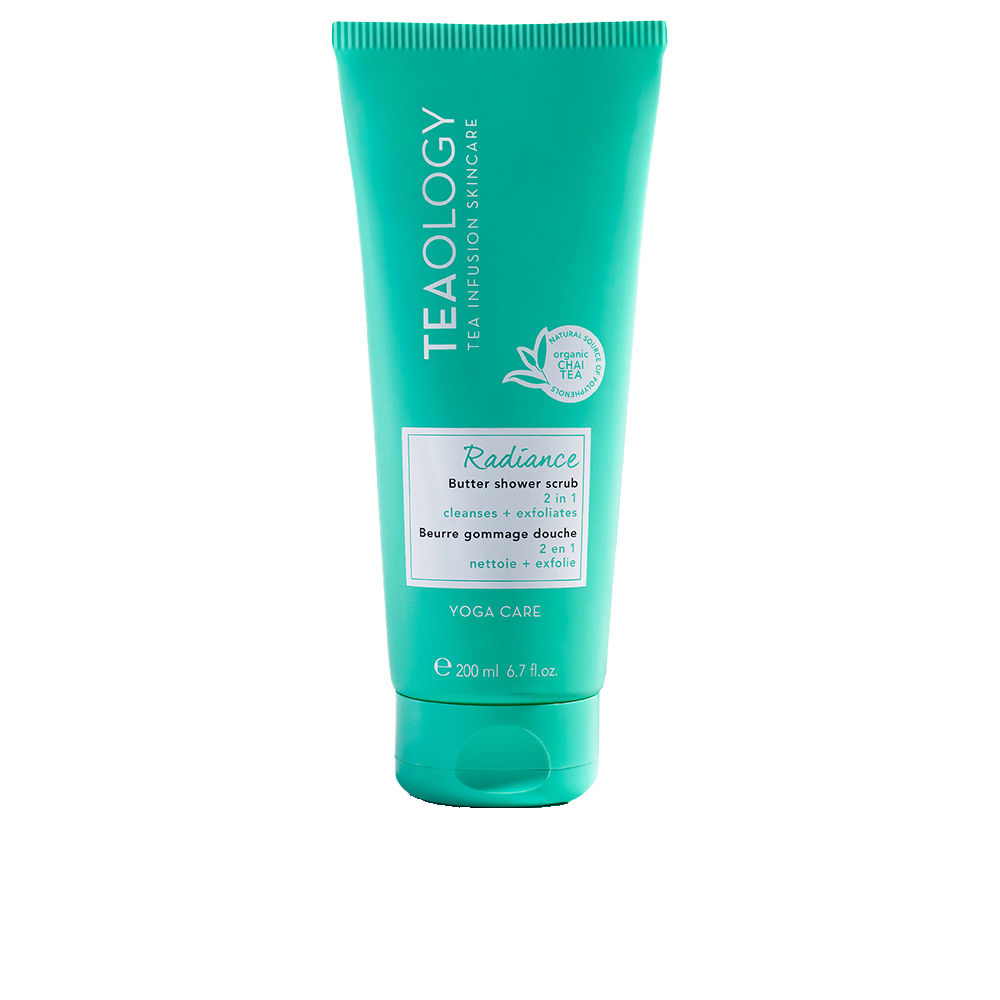 Teaology Radiance Chai Tea Butter Shower Scrub 200 Ml
