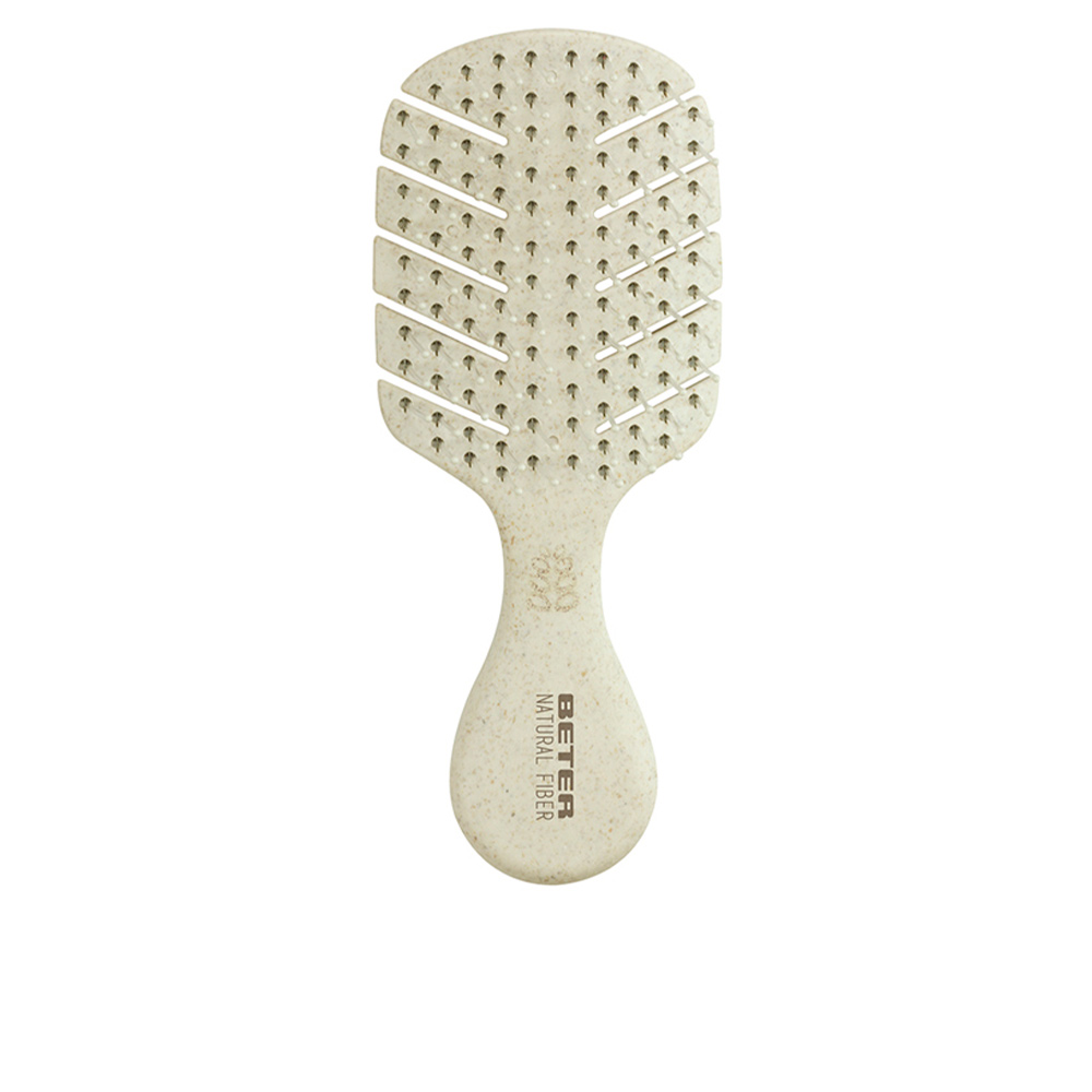 Beter Cepillo Detangling Mini Natural Fiber #Beige 1 U