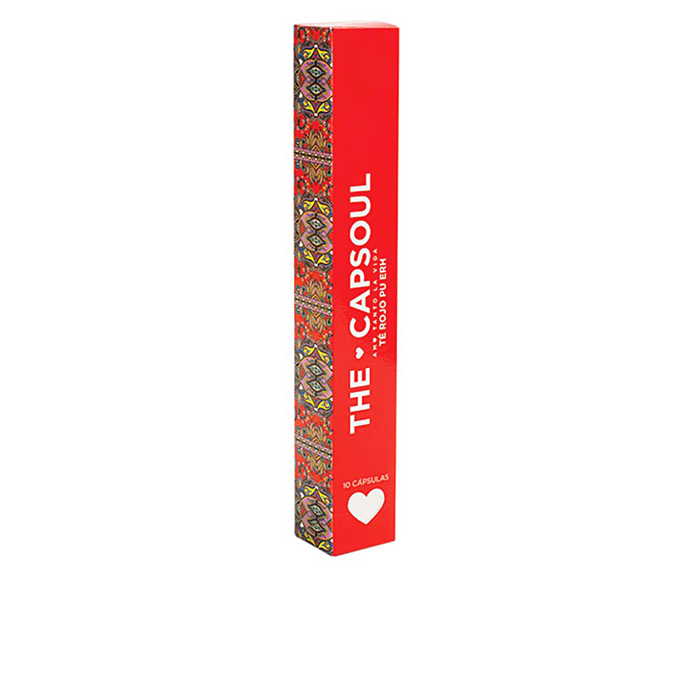 The Capsoul Cápsulas Té Rojo Pu Erh Cápsulas Compatibles Nespresso 10 U