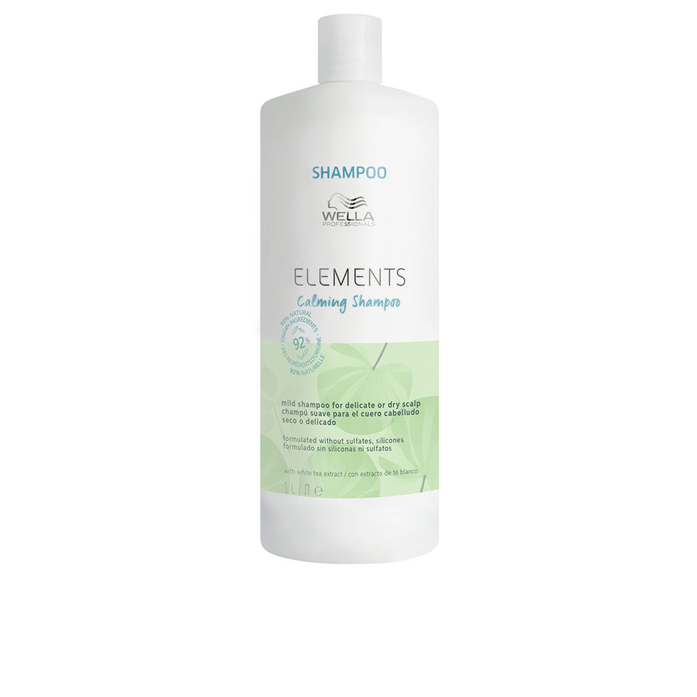 Wella Professionals Elements Natural Soothing Shampoo For Dry Or Delicate Scalp 1000 Ml