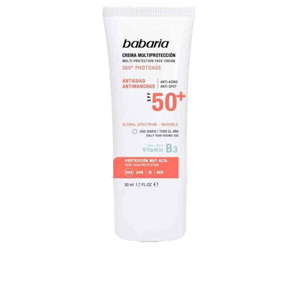Babaria Solar Multiprotection Anti-Stain Cream Spf50+ 50 Ml