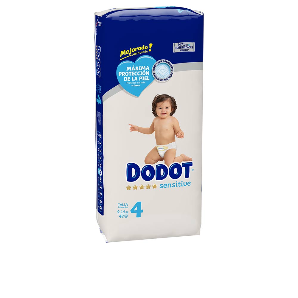 Dodot Sensitive Size 4 Nappies 9-14 Kg 48 U