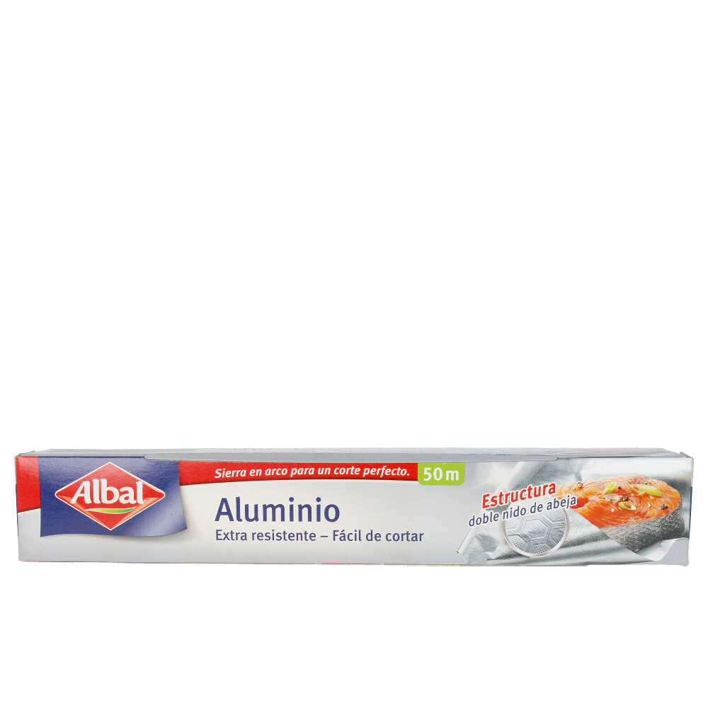 Albal Papel Aluminio Extra Resistente Fácil De Cortar 50 Metros
