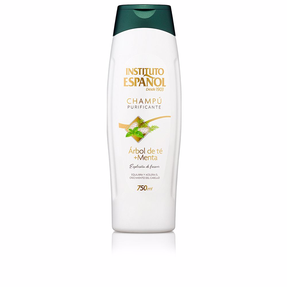 Instituto Español Purifying Shampoo Tea Tree + Mint 750 Ml