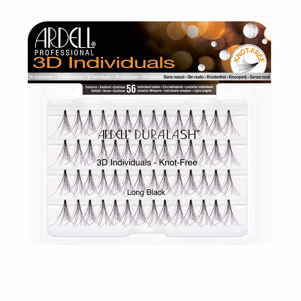 Ardell Pestañas Postizas 3d Individuales #Long Black 1 U