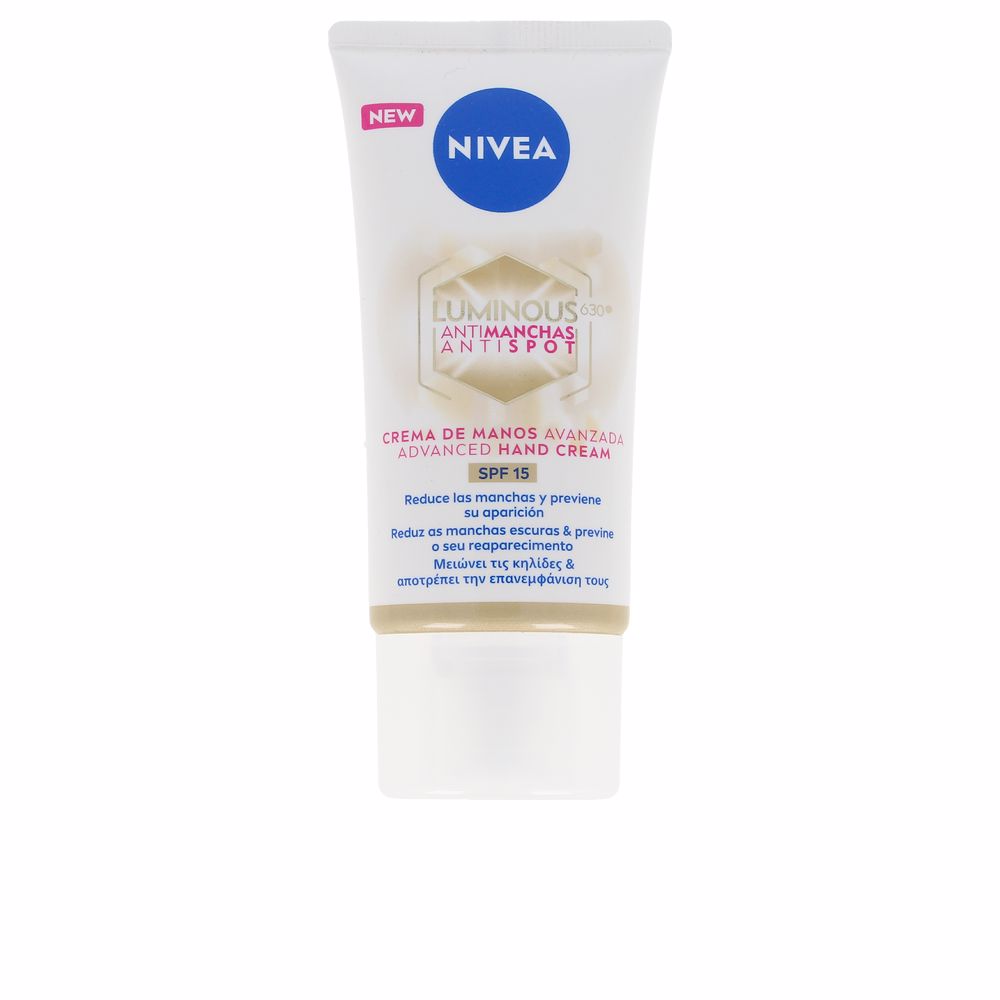 Nivea Luminous 630º Anti-Stain Hand Cream Spf15 50 Ml