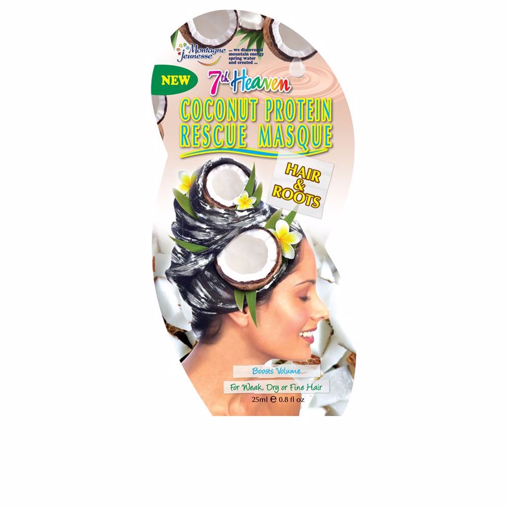 7th Heaven Rescue Masque Coconut Protein Hair & Roots 25 Ml