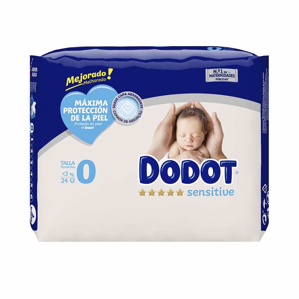 Dodot Sensitive Rn Size 0 Nappies Less Than 3 Kg 24 U