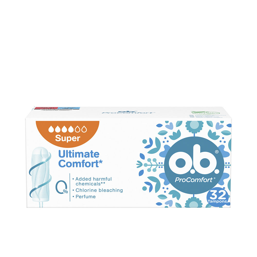O.B. Ob Procomfort Super Tampon 32 U