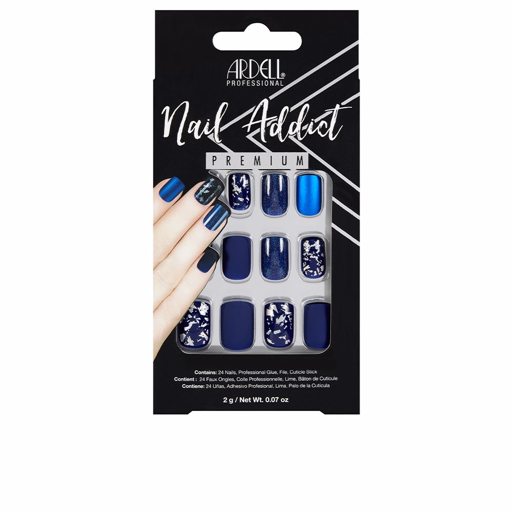Ardell Nail Addict Matte Blue 1 U