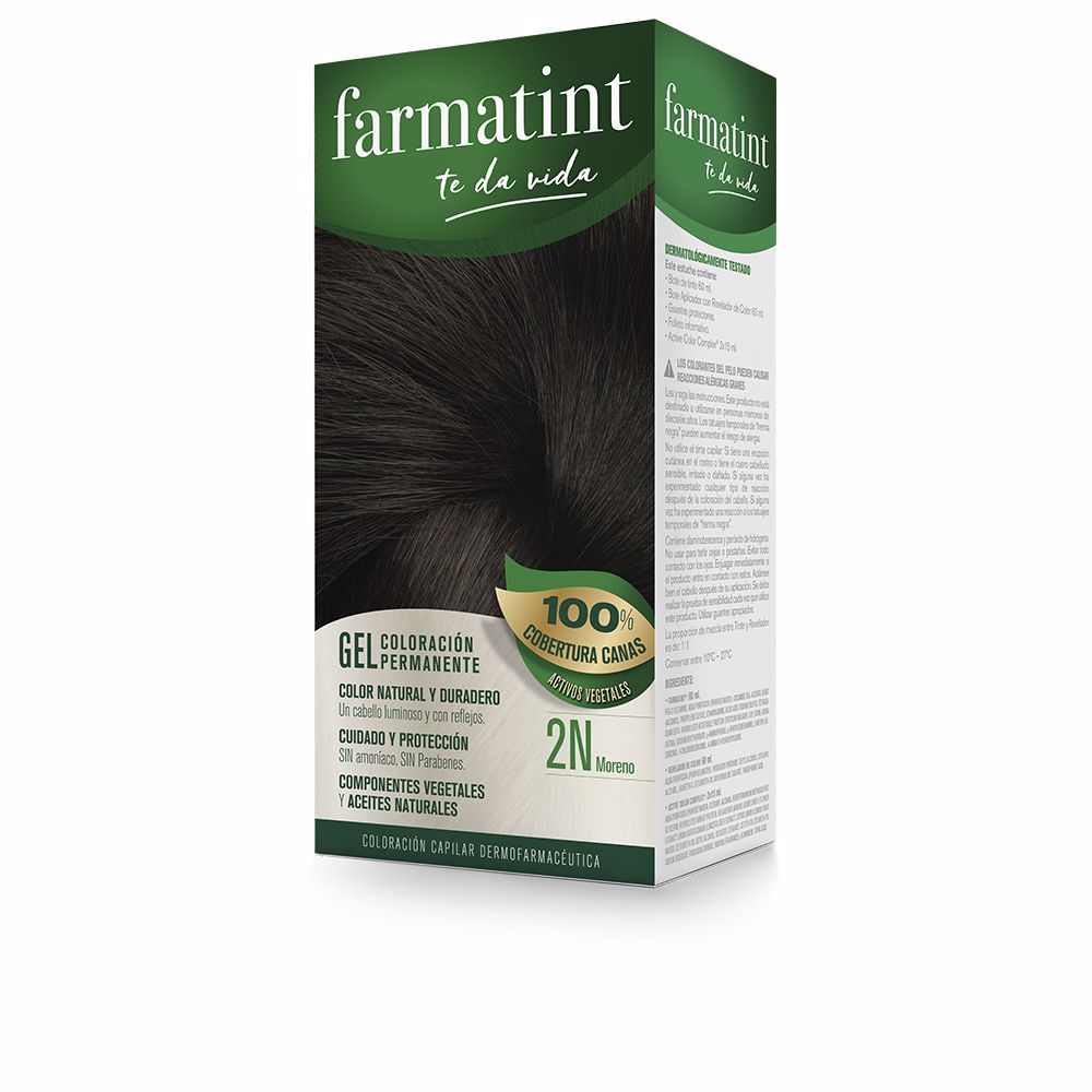 Farmatint Gel Coloración Permanente #2n-Moreno 5 U