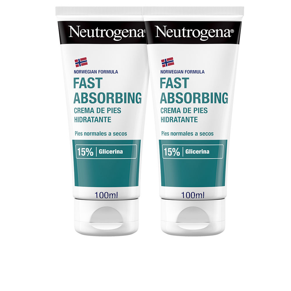 Neutrogena Immediate Absorption Foot Cream Batch 2 X 100 Ml