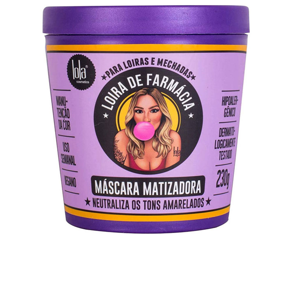 Lola Cosmetics Loira De Farmácia Máscara Matizadora 230 Ml