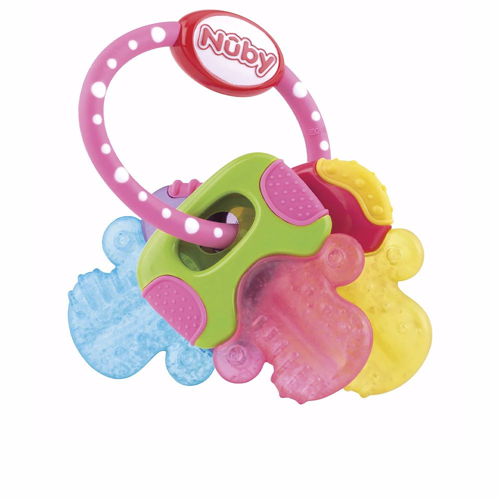 Nûby Icybite Mordedor Llaves 3m+ #Rosa 1 U