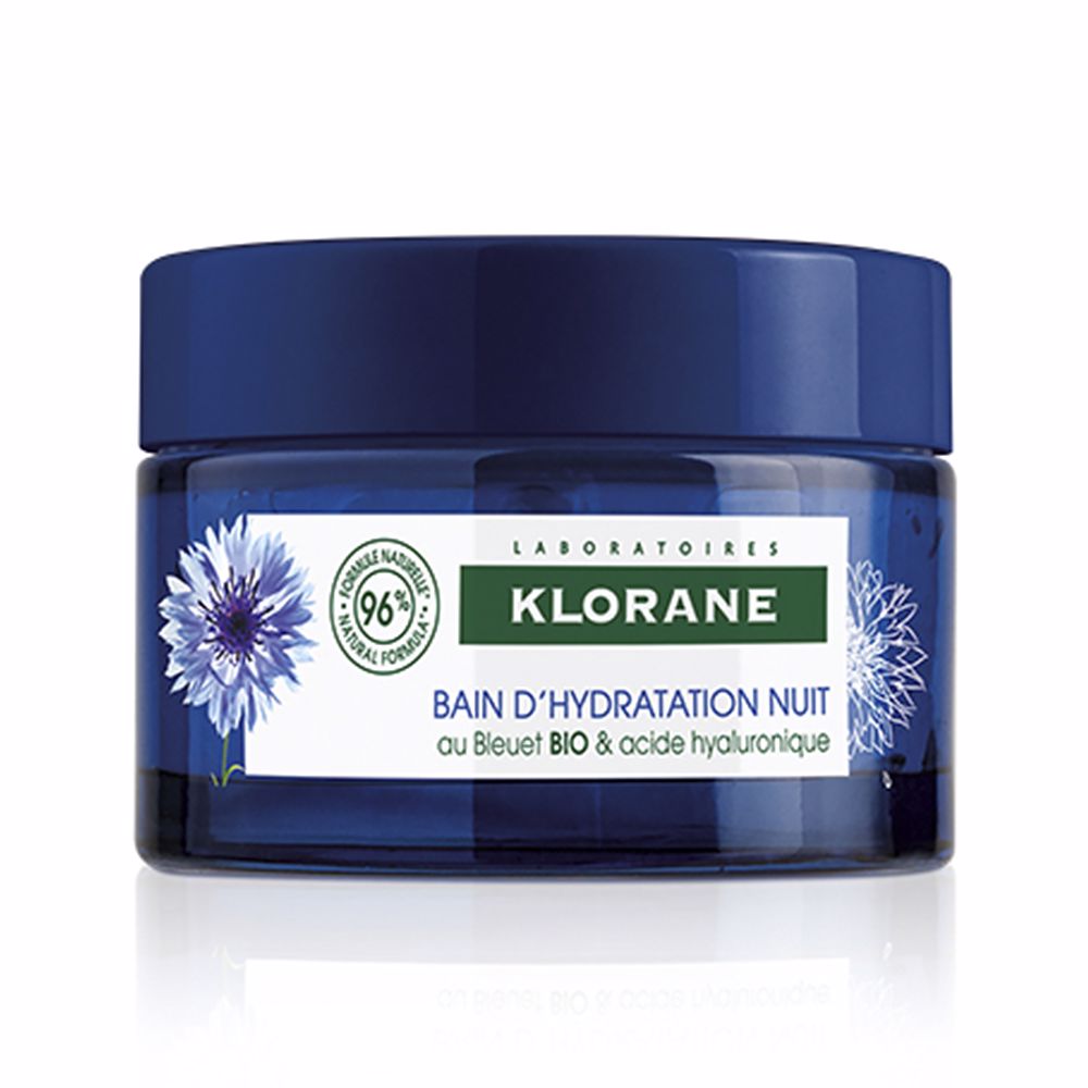 Klorane Bio Cornflower &Amp; Hyaluronic Acid Night Hydration Bath 50 Ml