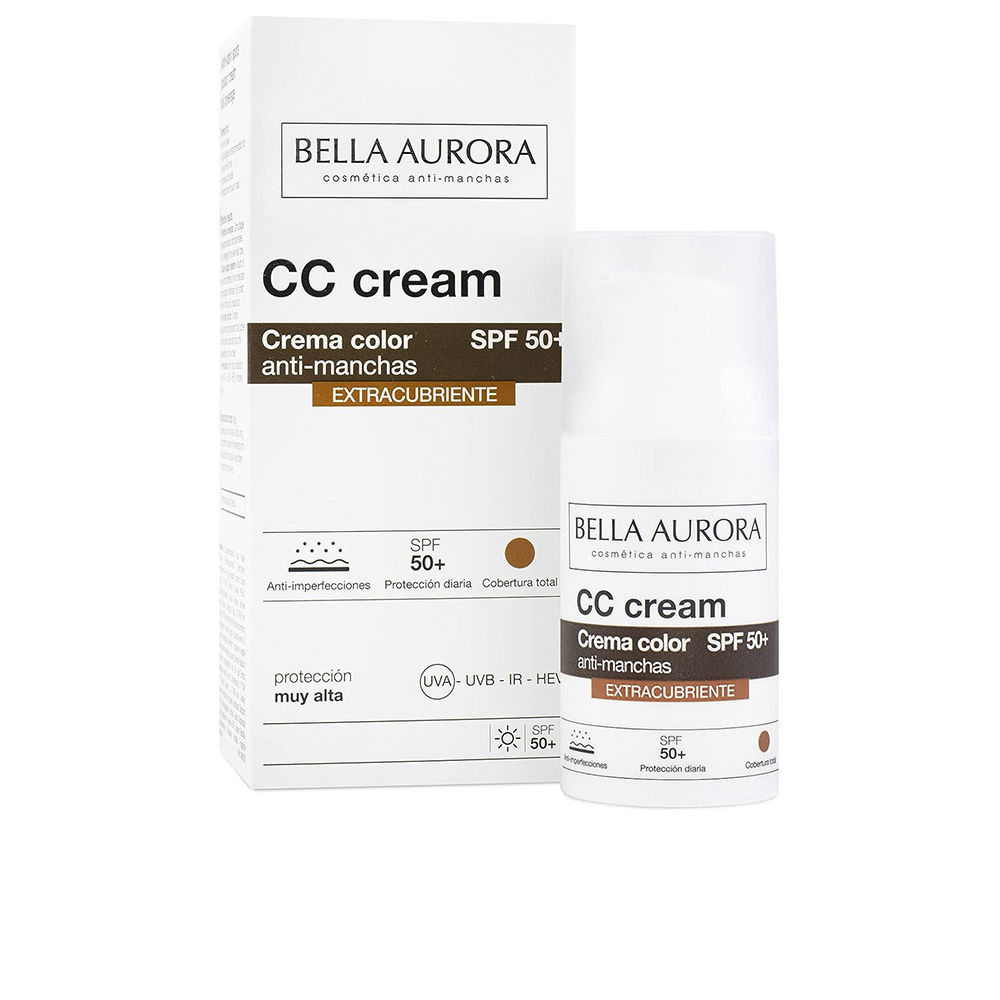 Bella Aurora Cc Cream Extra-Covering Anti-Spots Spf50+ 30 Ml