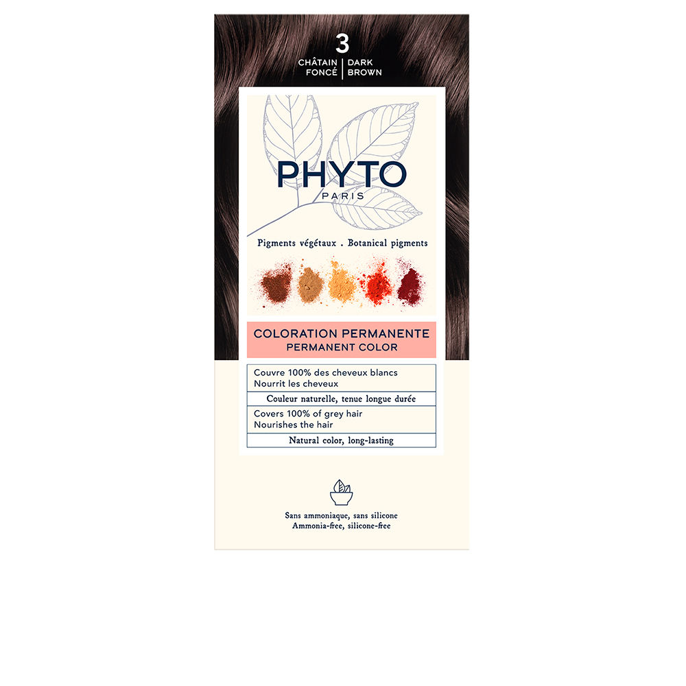 Phytocolor #3-Castaño Oscuro 4 U
