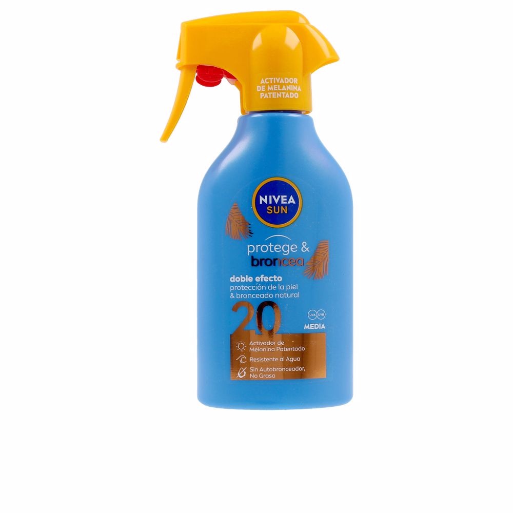Nivea Sun Protect &Amp; Tan Spf20 Spray Gun 270 Ml