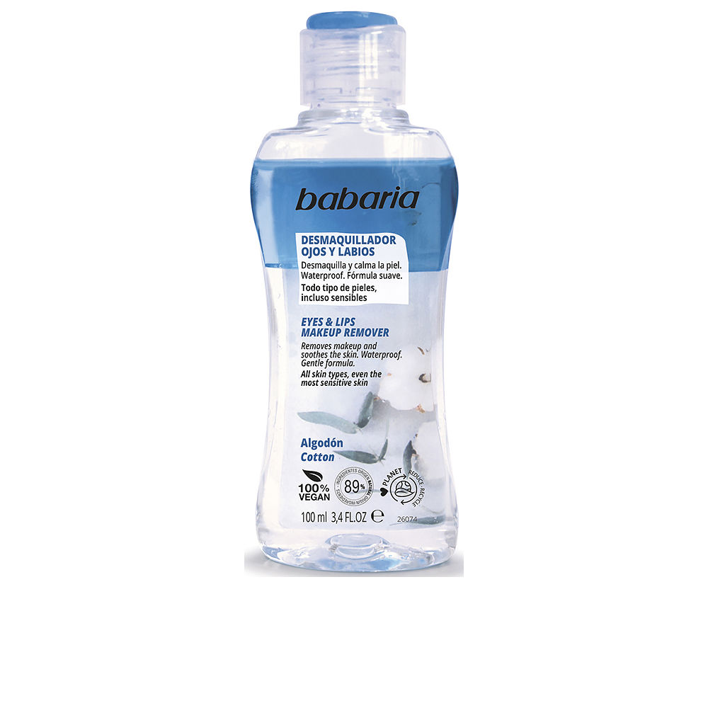 Babaria Biphase Makeup Remover Eyes-Lips 100 Ml