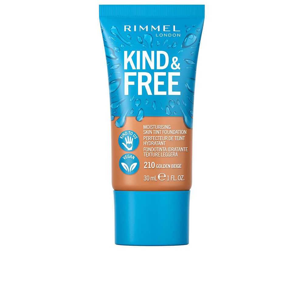 Rimmel London Kind & Free Skin Tint Foundation #210-Golden Beige