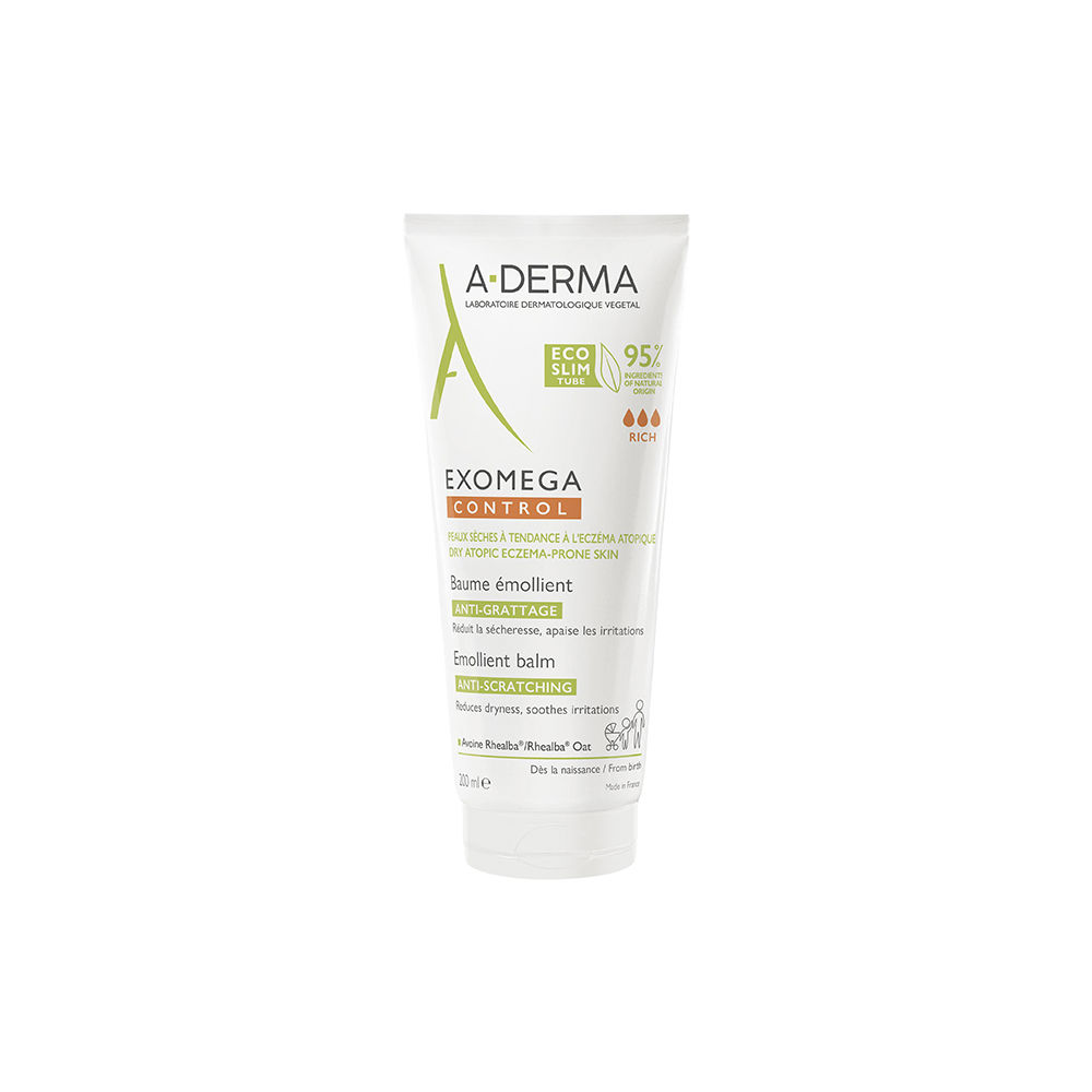 A-Derma Exomega Control Emollient Balm For Atopic Skin 200 Ml