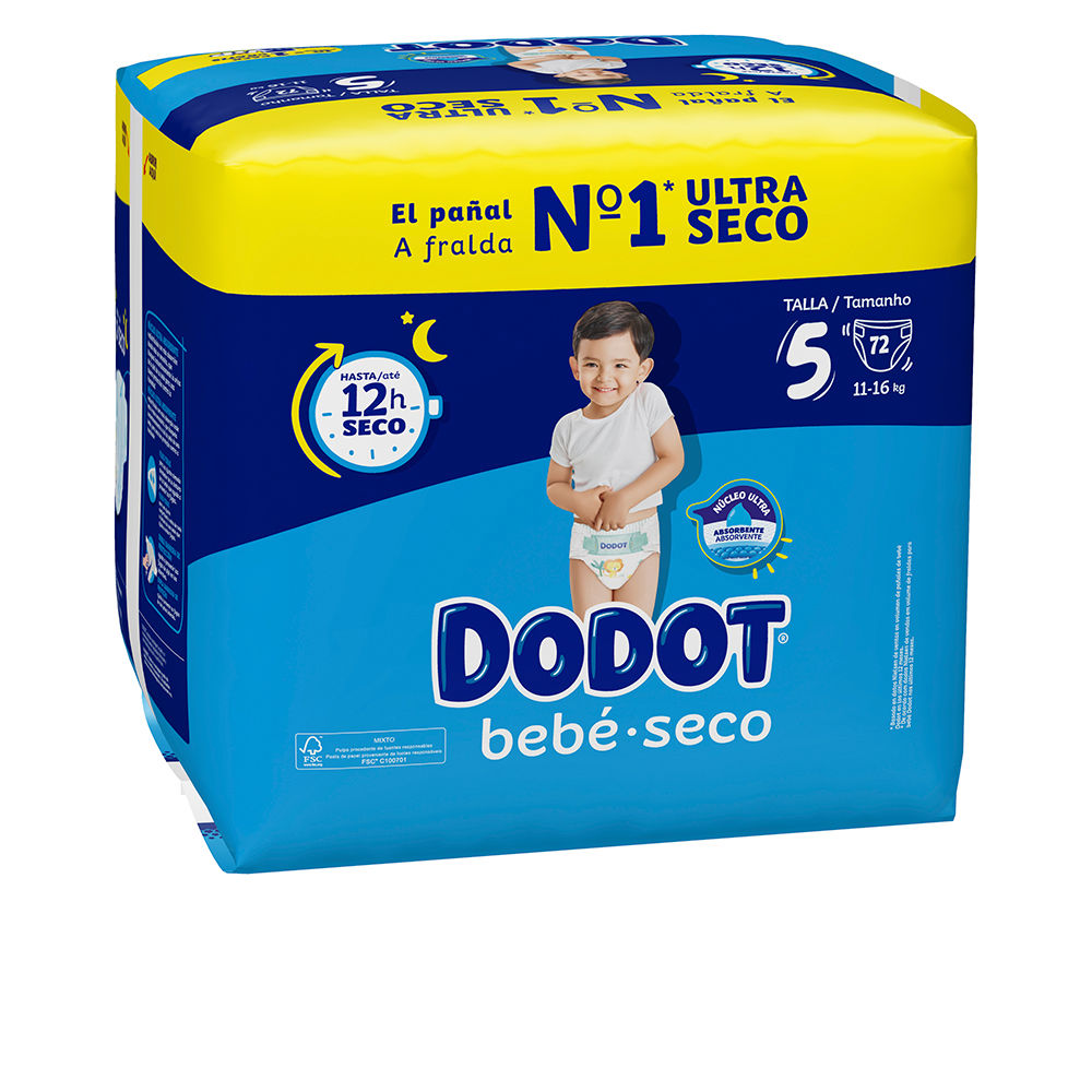 Dodot Stages Size 5 Nappies 11-16 Kg 72 U