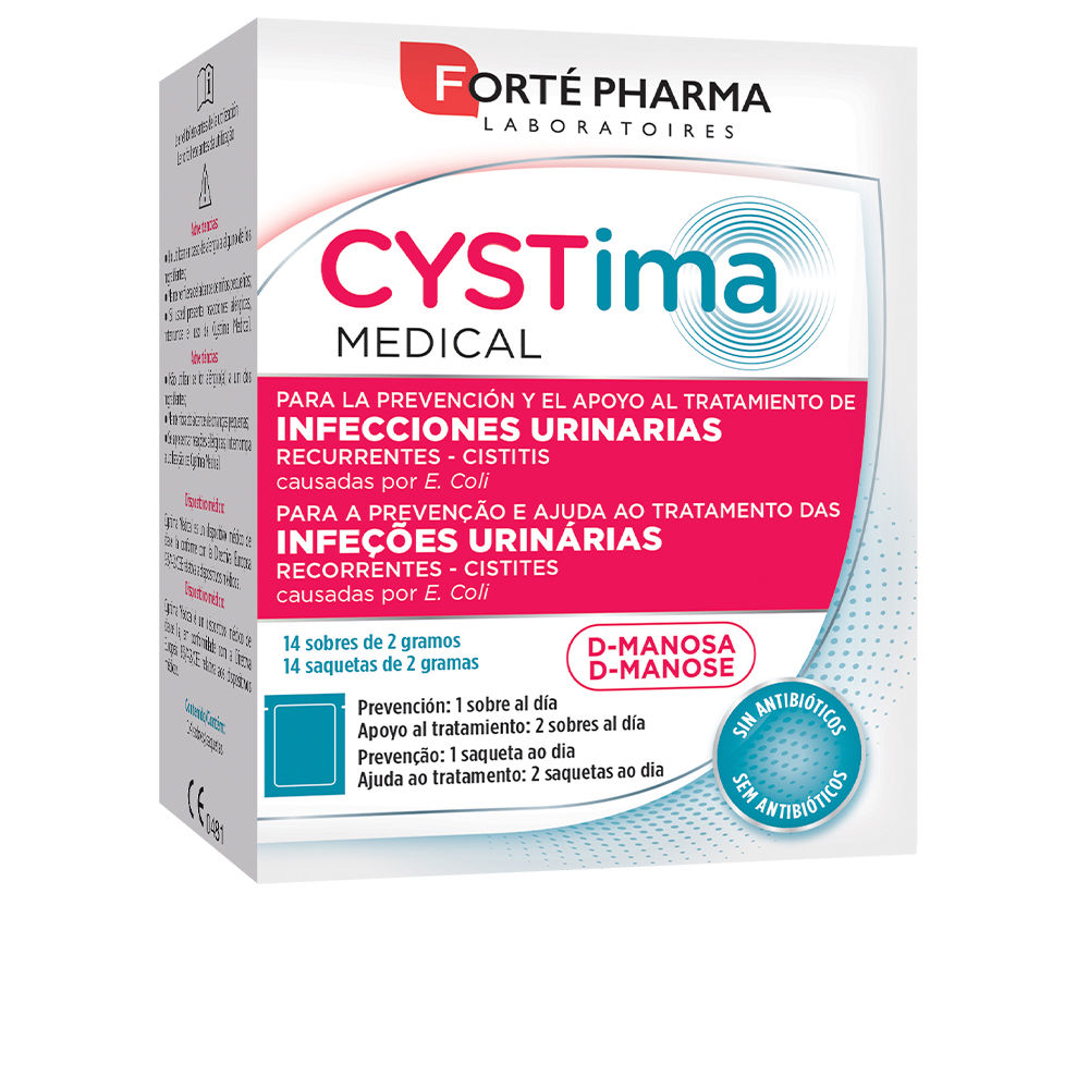 Forté Pharma Cystima Medical Urinary Tract Infections Sachets 14 Units