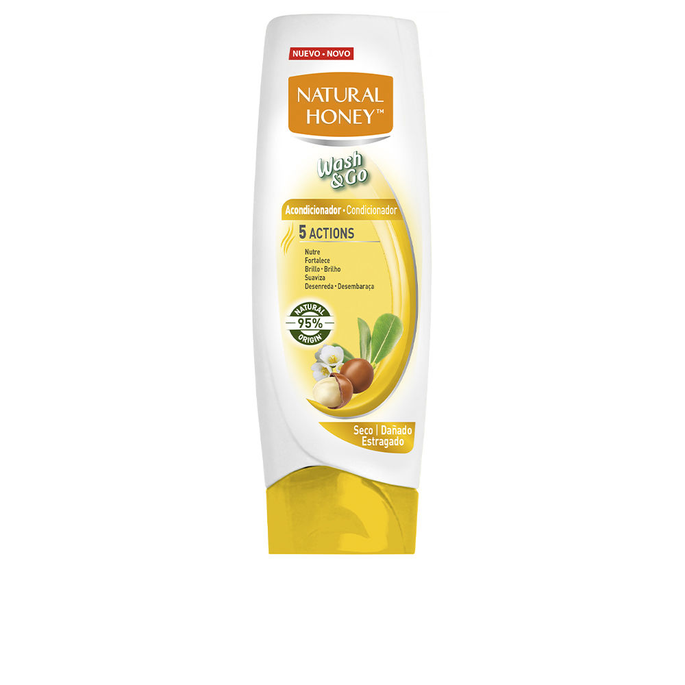 Natural Honey Wash &Amp; Go Dry Conditioner 330 Ml