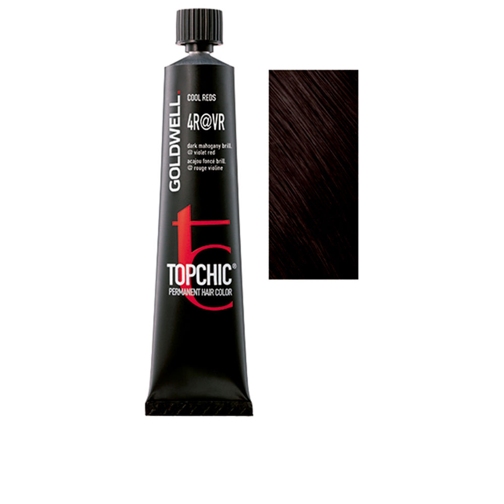 Goldwell Topchic Permanent Hair Color #4r@Vr 60 Ml