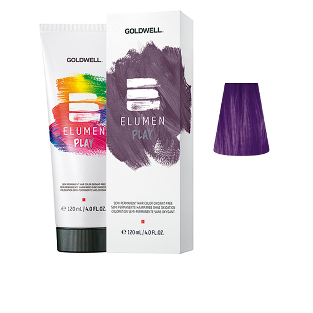 Goldwell Elumen Play Semi Permanent Hair Color Oxidant-Free #Violet 120 Ml