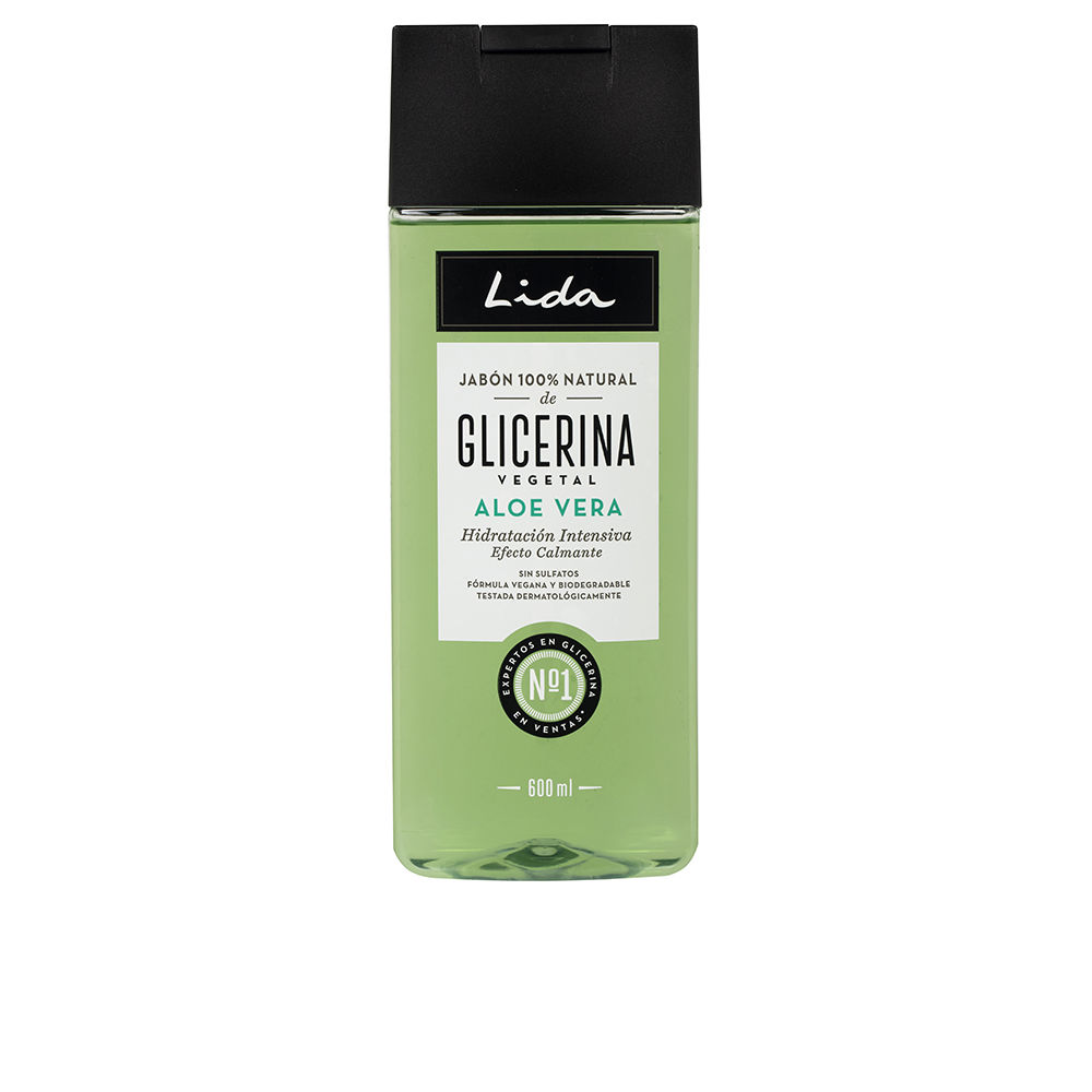 Lida 100% Natural Soap Glycerin And Aloe Vera 600 Ml