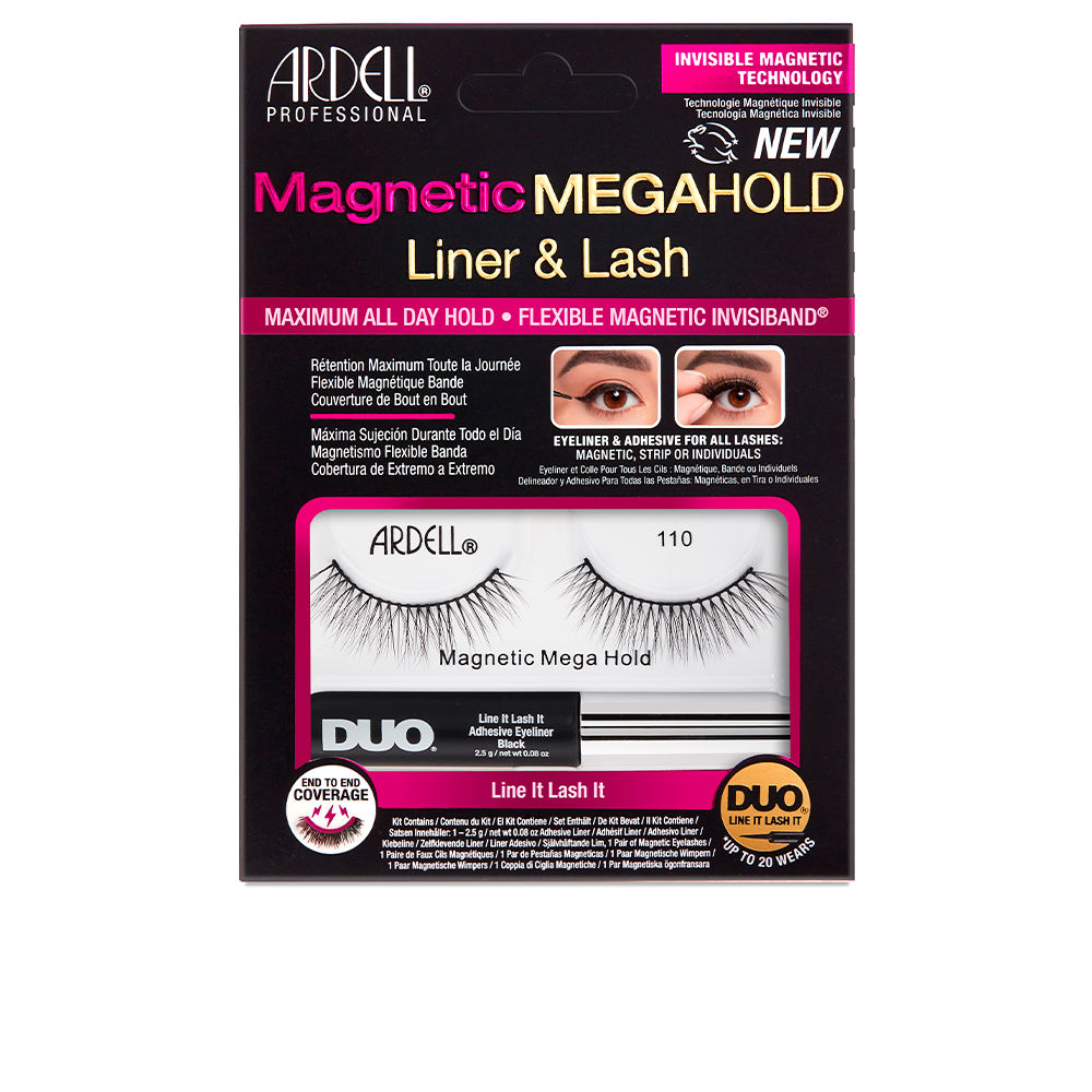 Ardell Magnetic Megahold Liner & Lash Pestañas #110 2 U